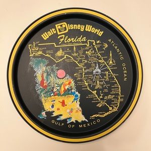 Vintage Walt Disney World Florida Tray